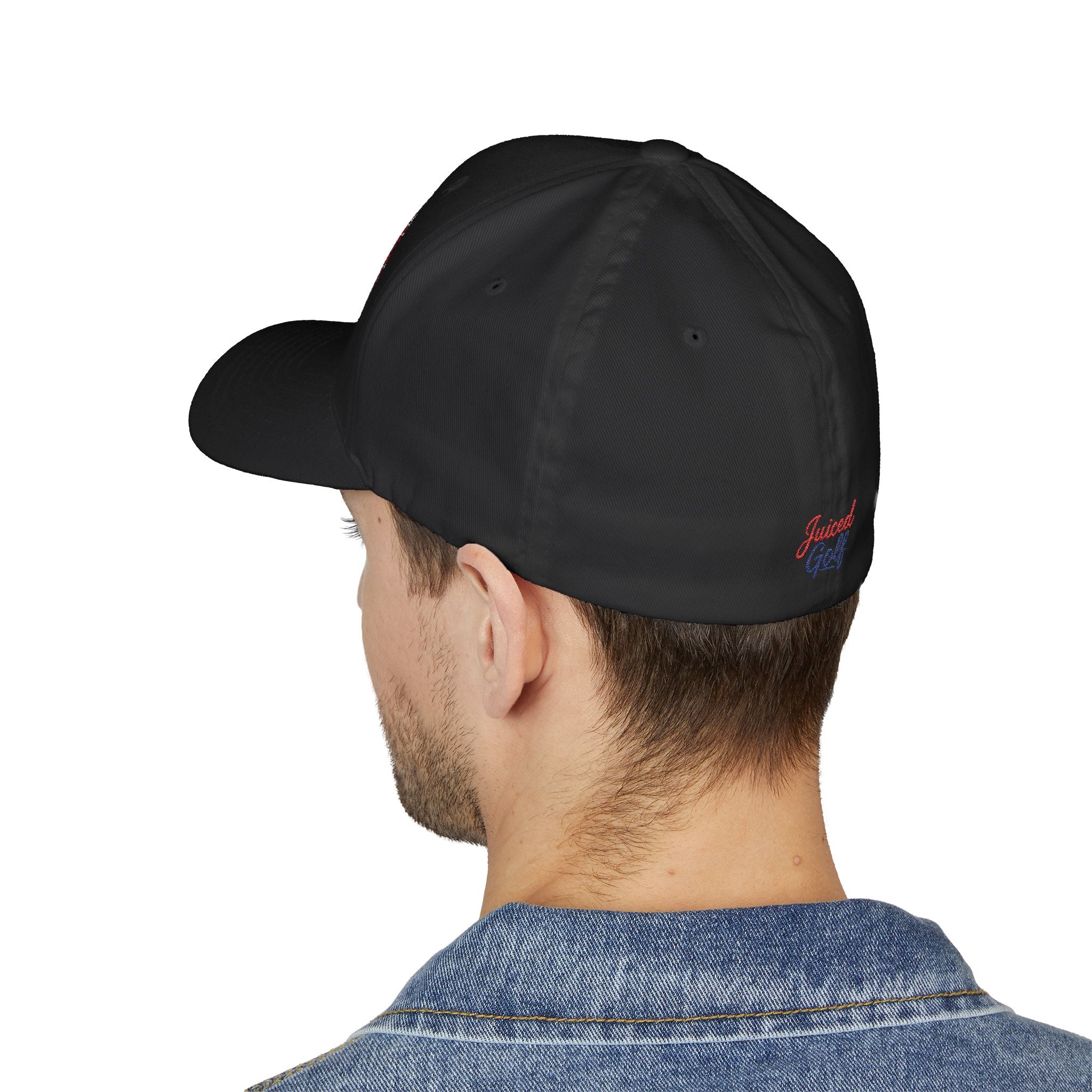 Patriotic Juiced Golf Embroidered Cap