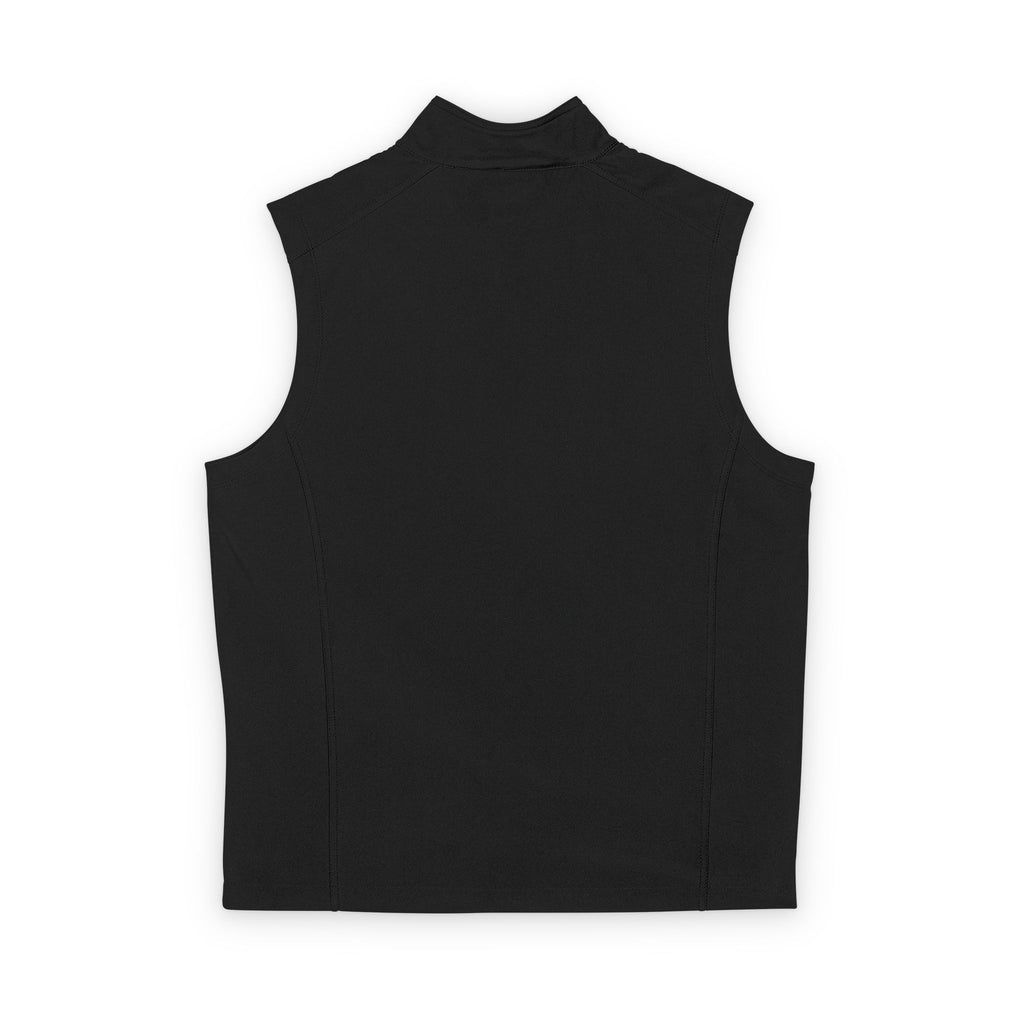 Juiced Golf Men's Vest — Red & Black Crest Soft Shell