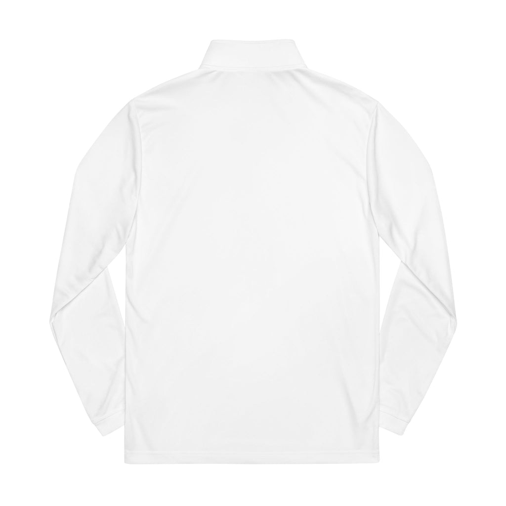 Juiced Golf Quarter-Zip Pullover — Embroidered Crest UPF 50+ Performance Top