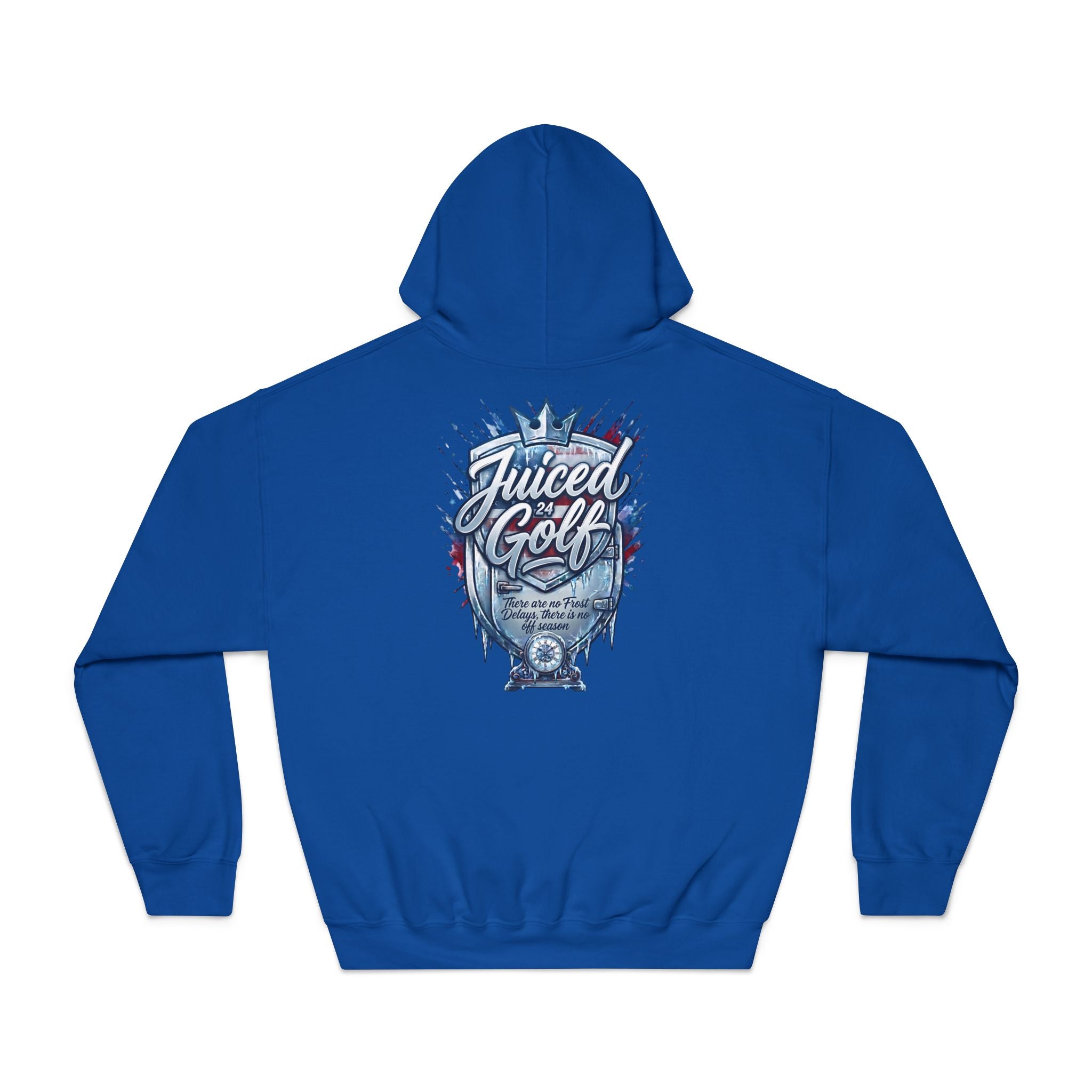 Juiced Golf No Frost Delays Hoodie — Bold Golf Graphic Pullover