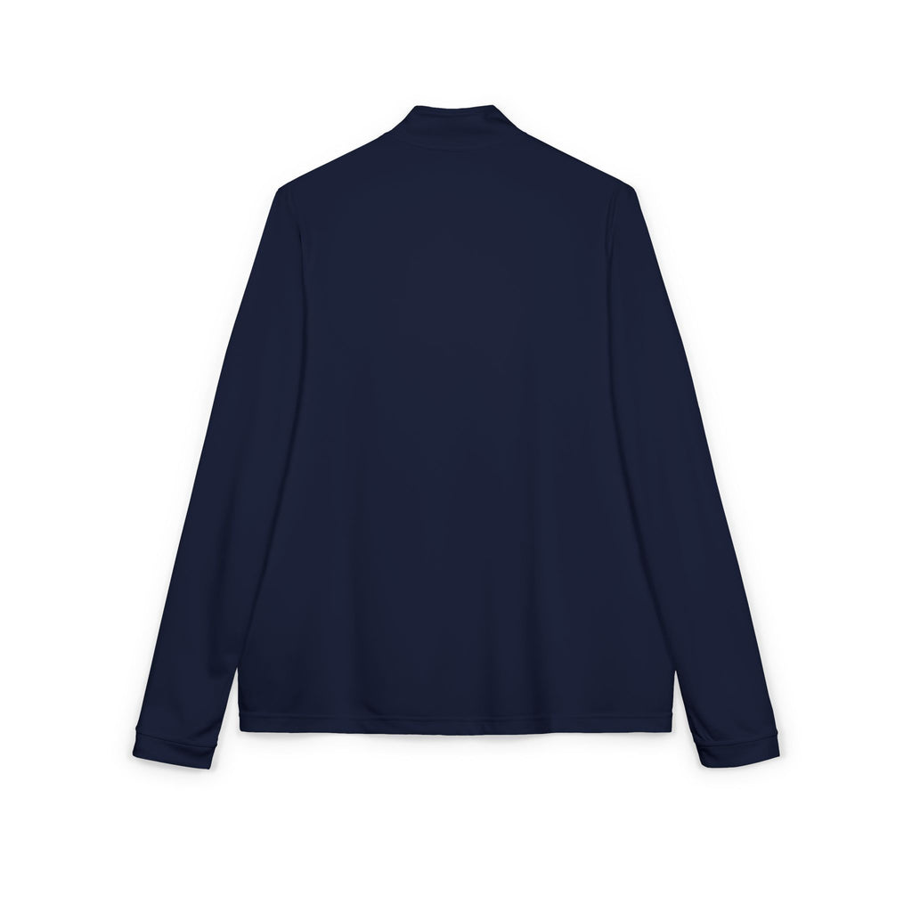 Juiced Golf Quarter-Zip Pullover — Embroidered Crest UPF 50+ Performance Top