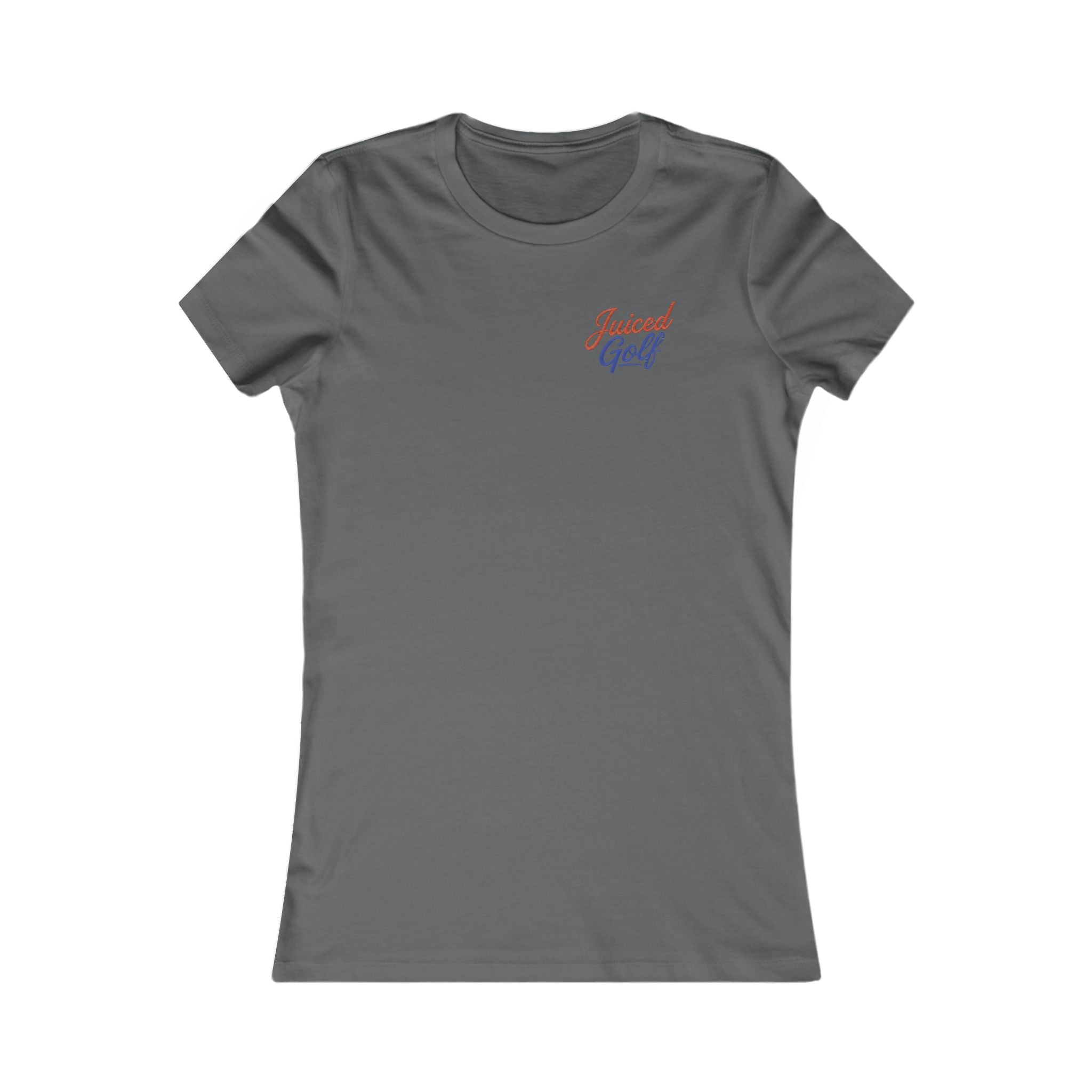 Juiced Golf Women's Graphic Tee — Neon Retro Golf T-Shirt