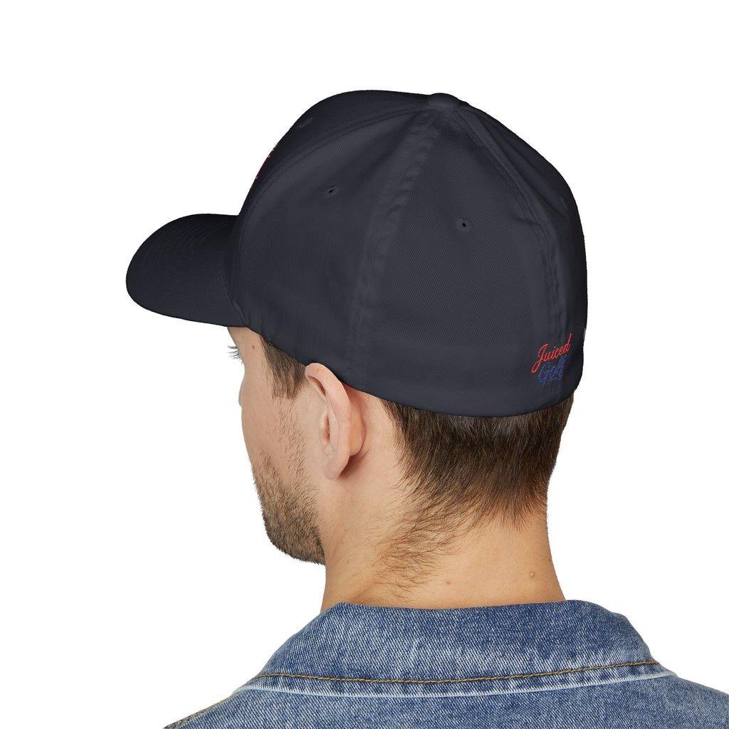 Patriotic Juiced Golf Embroidered Cap