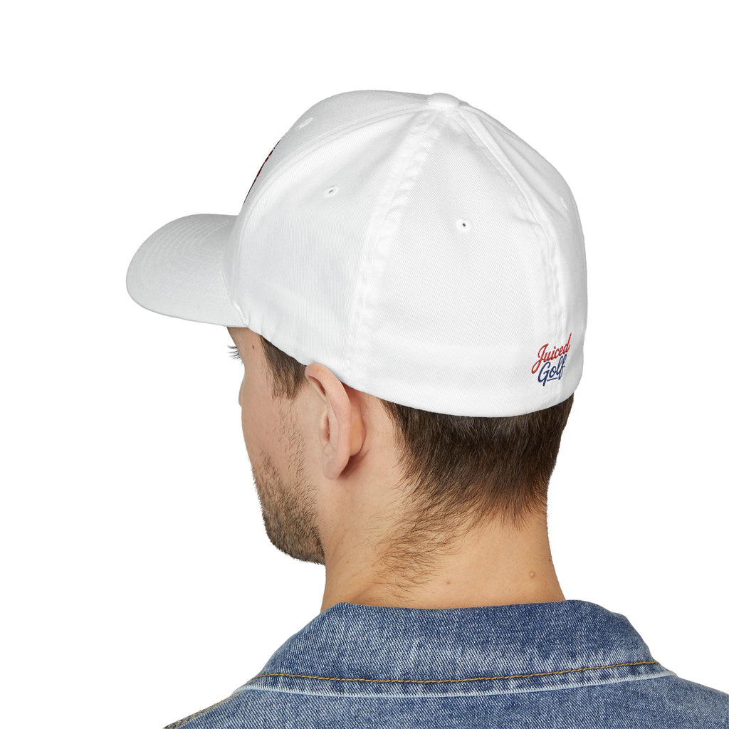 Patriotic Juiced Golf Embroidered Cap