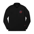 Juiced Golf Quarter-Zip Pullover — Embroidered Crest UPF 50+ Performance Top