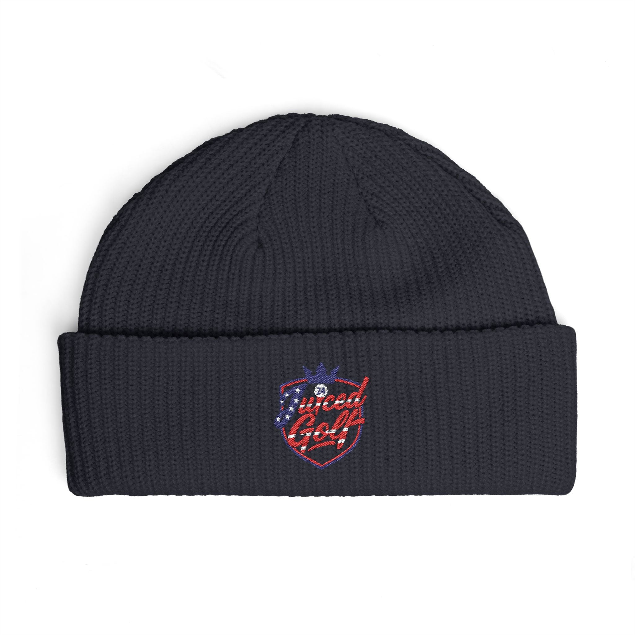 Juiced Golf Cuff Beanie — Bold Golf Knit Hat