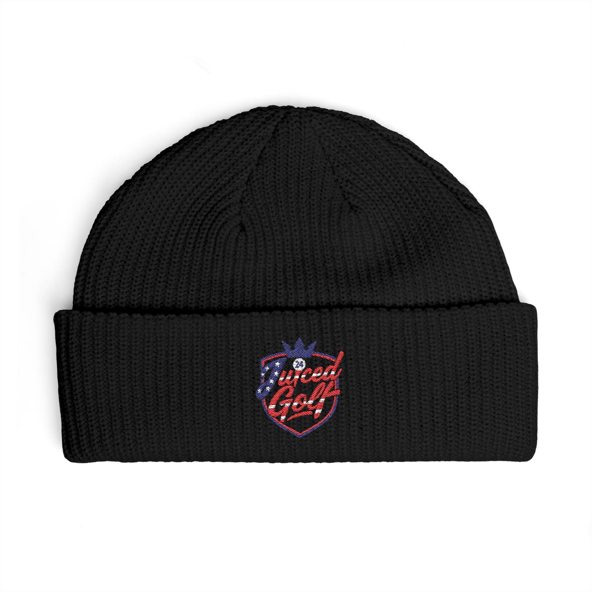 Juiced Golf Cuff Beanie — Bold Golf Knit Hat