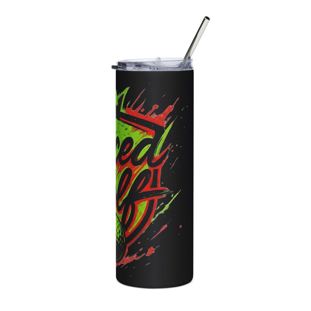 Juiced Golf 20oz Neon Crown Tumbler — Stainless Steel Insulated Golf Cup